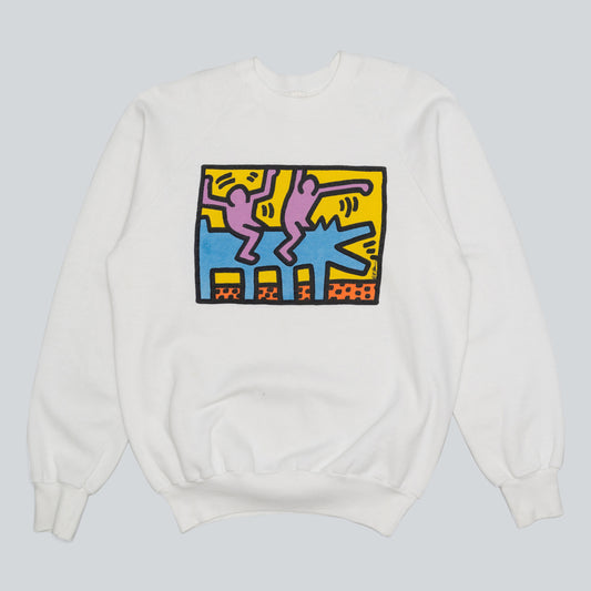 Keith Haring Retrospect(1989) Sweatshirts