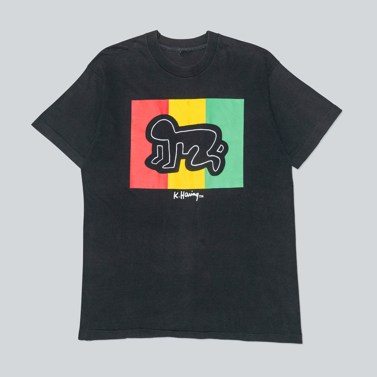 Keith Haring Rasta Radiant Baby Tee