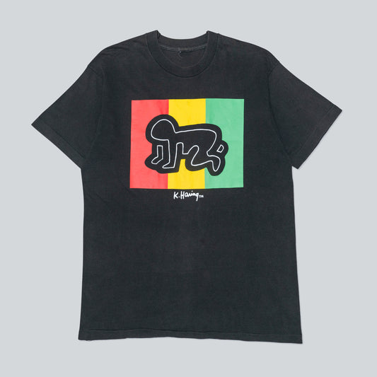 Keith Haring Rasta Radiant Baby Tee